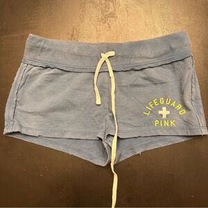 PINK Victoria's Secret Blue Athletic Shorts